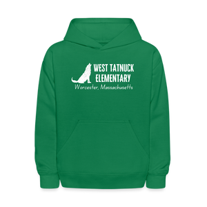 West Tatnuck Elementary Kids Hoodie 071 - kelly green