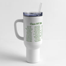 Load image into Gallery viewer, G006 WT Graduation Tumbler - white