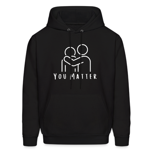 You Matter Hoodie Black - black