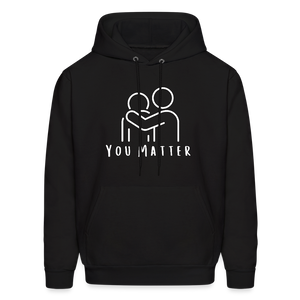 You Matter Hoodie Black - black