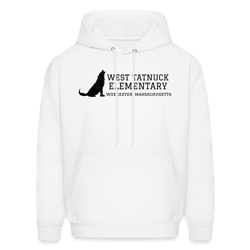 West Tatnuck Elementary Adult Hoodie 049 - white