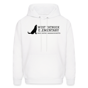 West Tatnuck Elementary Adult Hoodie 049 - white