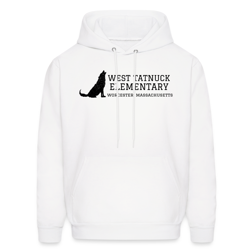 West Tatnuck Elementary Adult Hoodie 049 - white