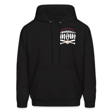 Load image into Gallery viewer, Baseball Mom 2 Customizable Hoodie Black - black