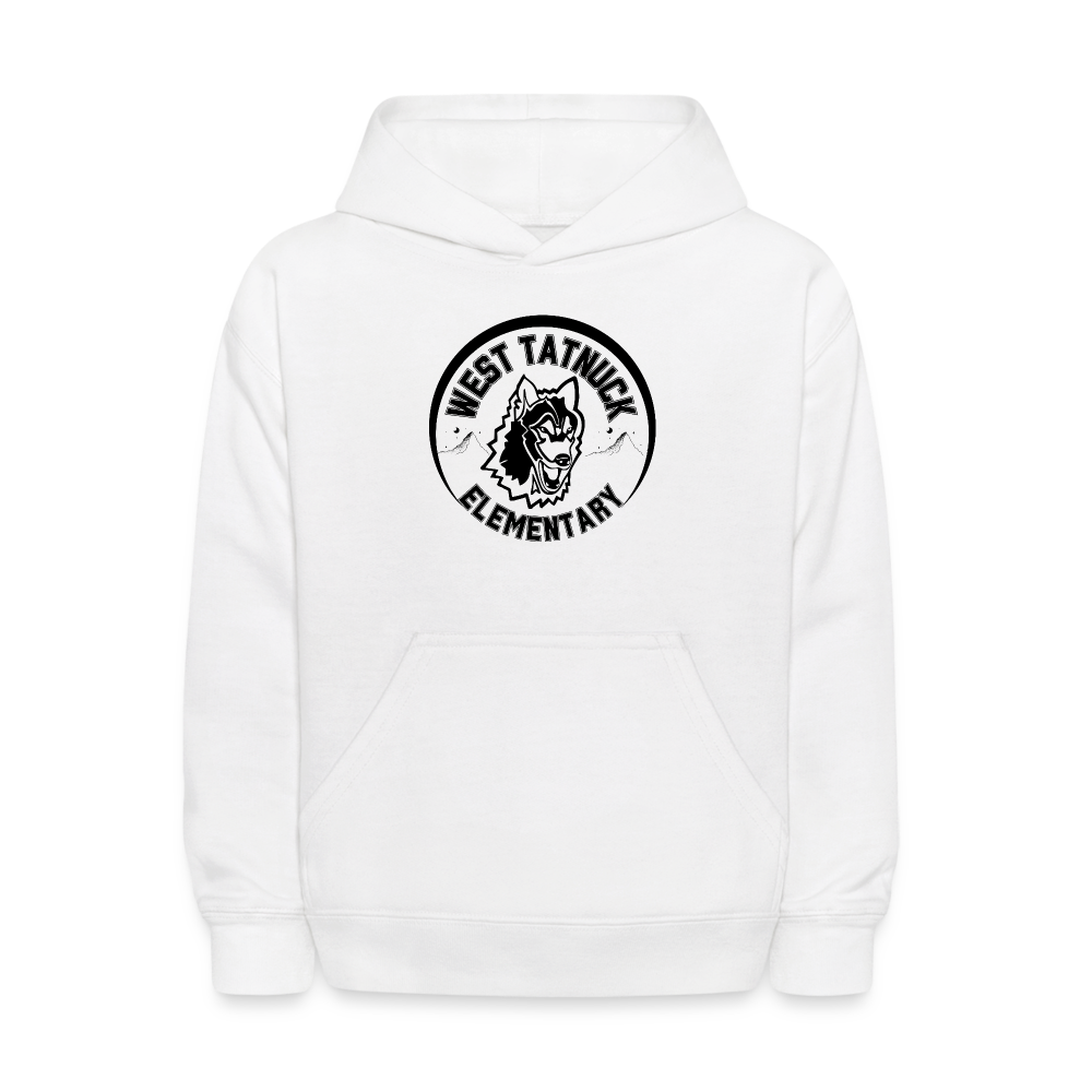 West Tatnuck Elementary Kids Hoodie 067 - white