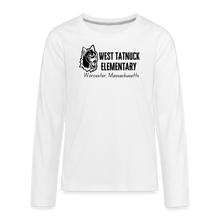 Load image into Gallery viewer, West Tatnuck Elementary KIDS Long Sleeve 047 - white