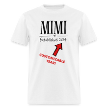 Load image into Gallery viewer, Mimi Unisex Customizable T-Shirt - White