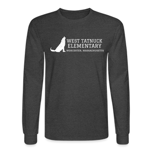 West Tatnuck Elementary Adult Long Sleeve - 018 - heather black