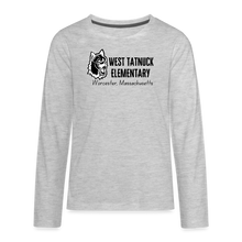 Load image into Gallery viewer, West Tatnuck Elementary KIDS Long Sleeve 099 - heather gray