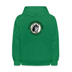 West Tatnuck Elementary Kids Hoodie 068 - kelly green