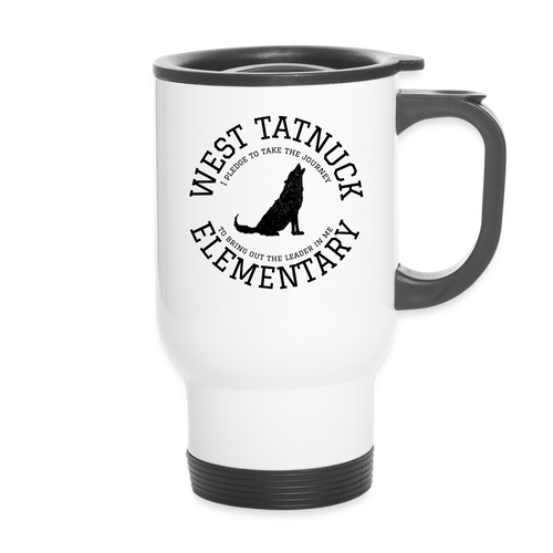 West Tatnuck Elementary Travel Mug 085 - white