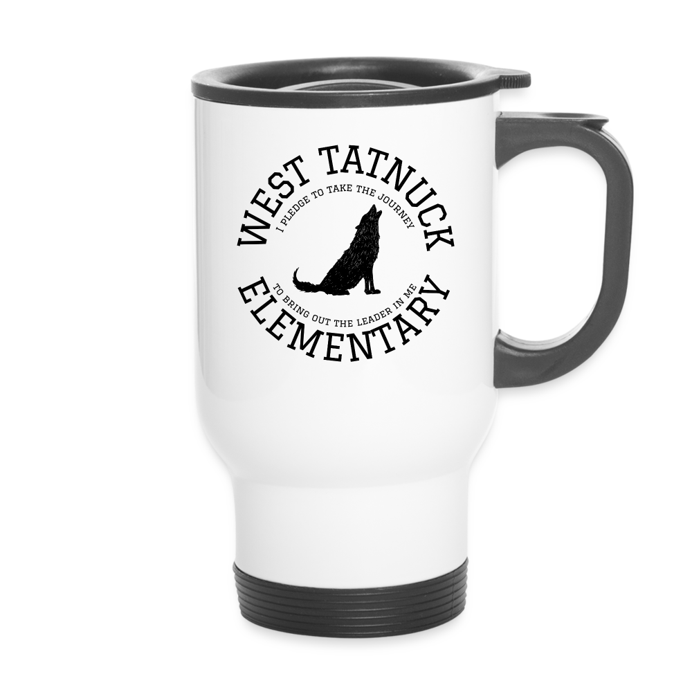 West Tatnuck Elementary Travel Mug 085 - white