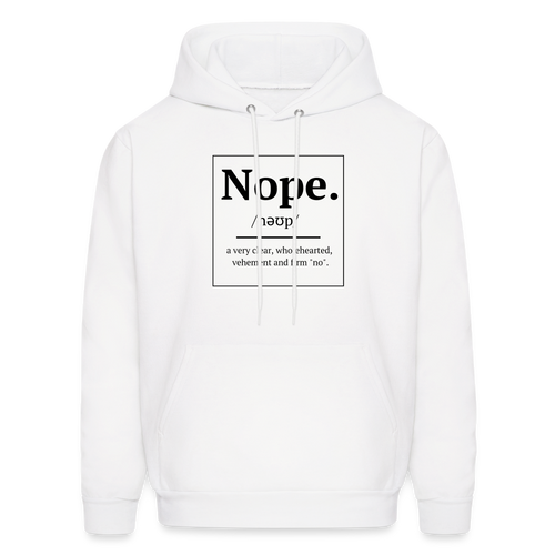 Nope. Hoodie white - white