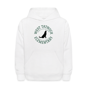 West Tatnuck Elementary Kids Hoodie 063 - white