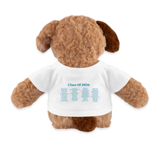 Load image into Gallery viewer, City View Discovery School Class of 2026 Dog plush - white