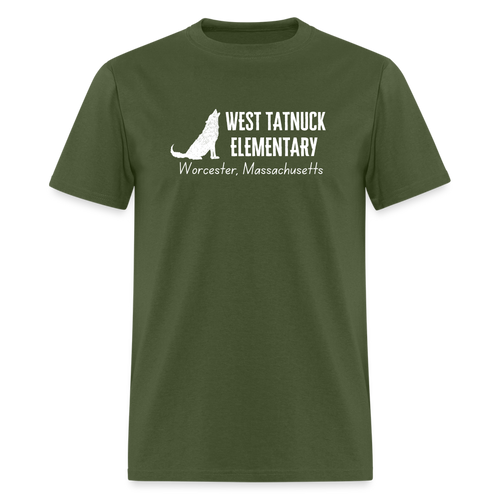 West Tatnuck Elementary Adult 011 - military green