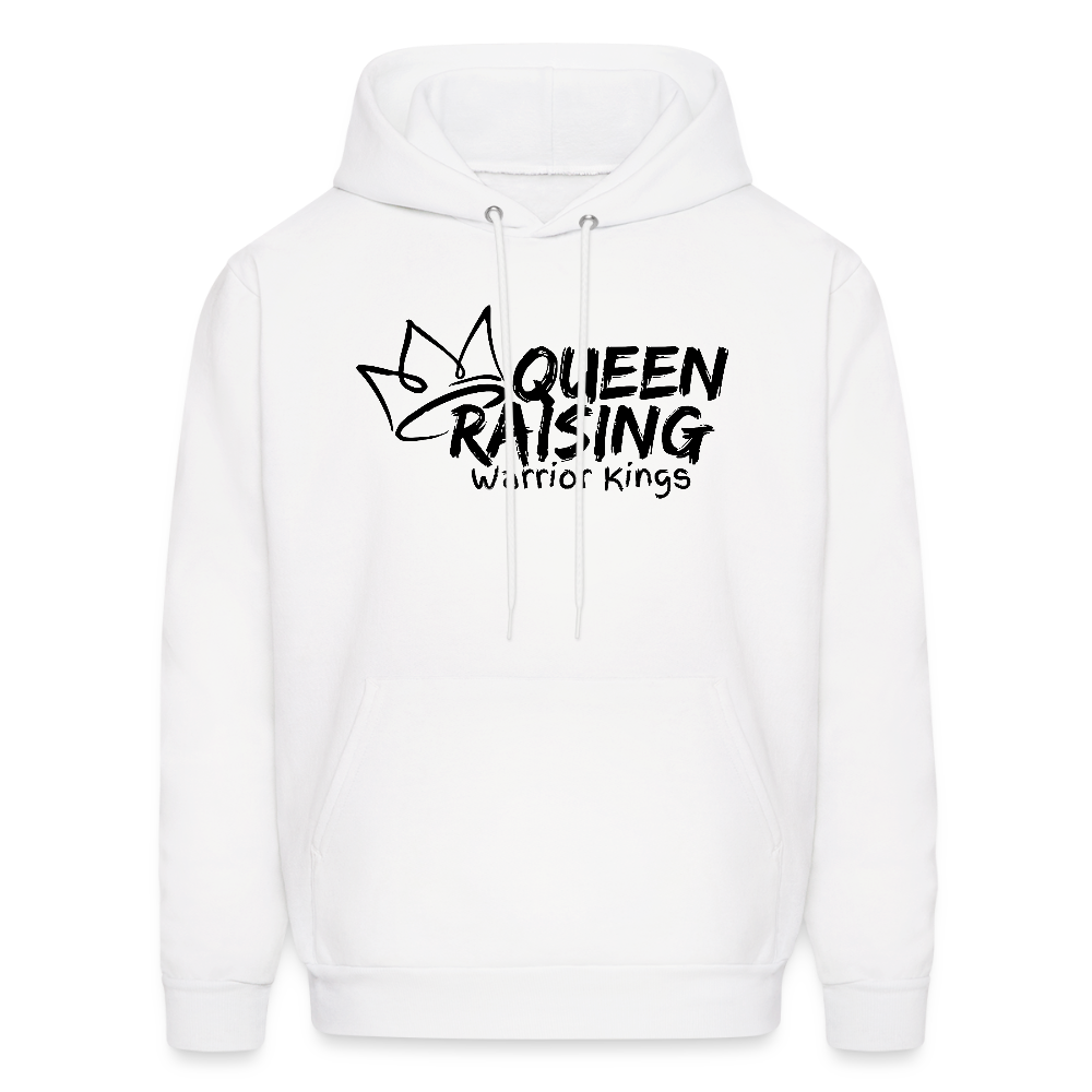 Queen Raising Warrior Kings Hoodie- White - white
