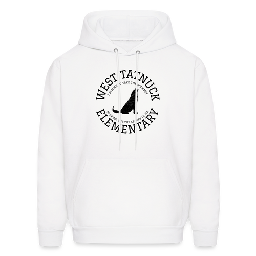 West Tatnuck Elementary Adult Hoodie 050 - white