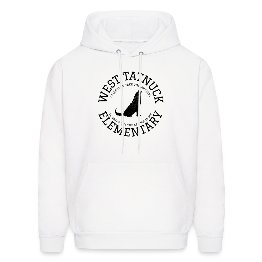 West Tatnuck Elementary Adult Hoodie 050 - white