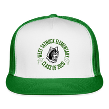 Load image into Gallery viewer, Trucker Hat - white/kelly green