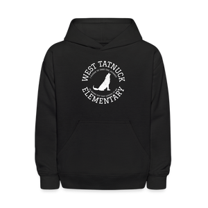 West Tatnuck Elementary Kids Hoodie 072 - black