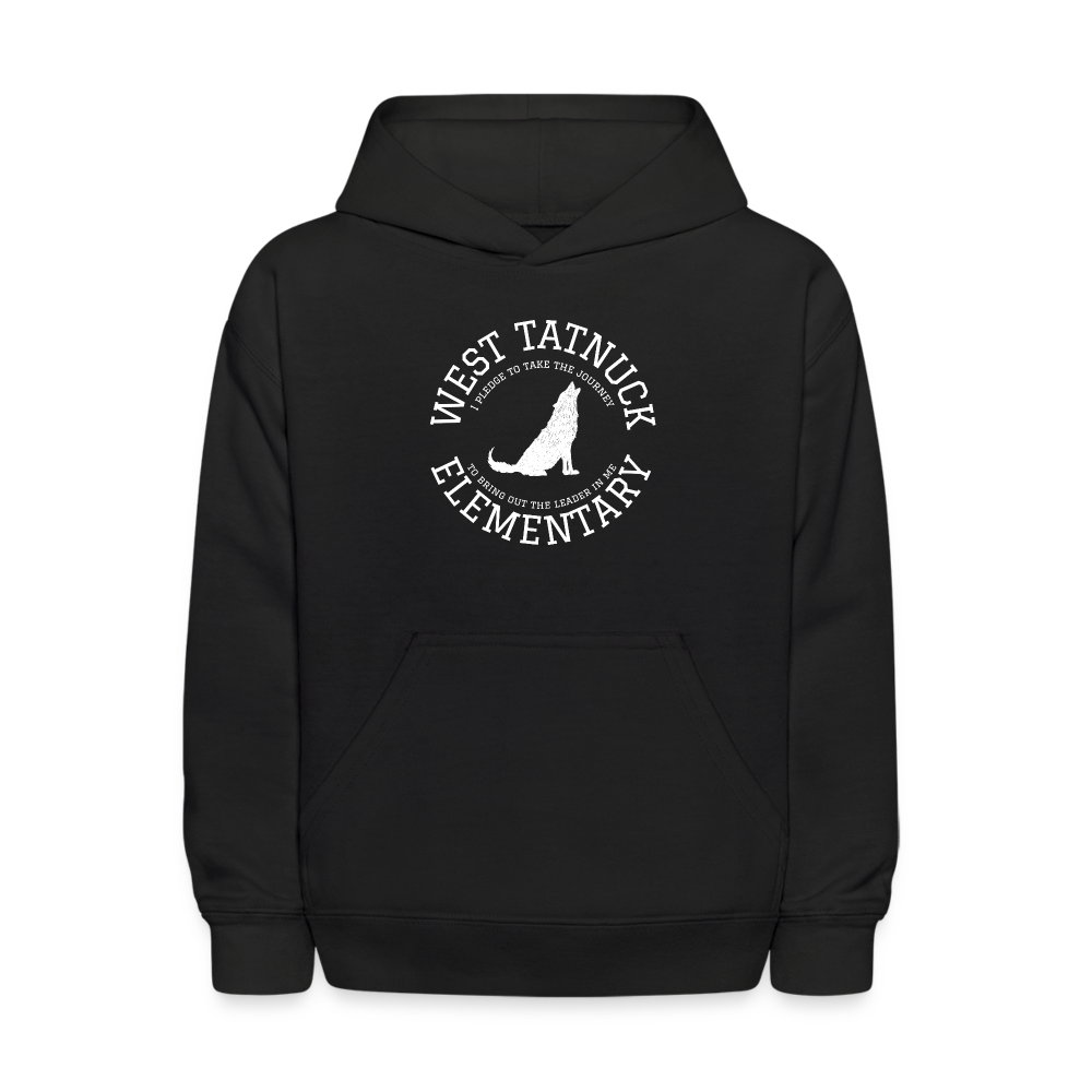 West Tatnuck Elementary Kids Hoodie 072 - black