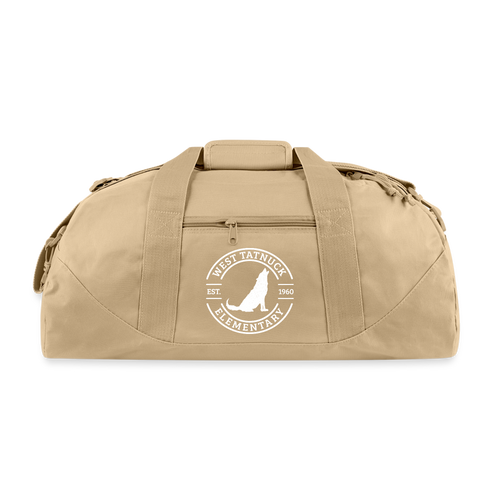 West Tatnuck Elementary Duffel Bag 089 - beige