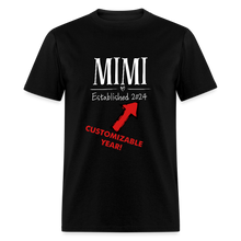 Load image into Gallery viewer, Mimi Customizable Unisex T-Shirt - Black