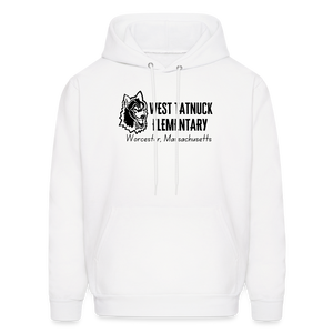 West Tatnuck Elementary Adult Hoodie 058 - white