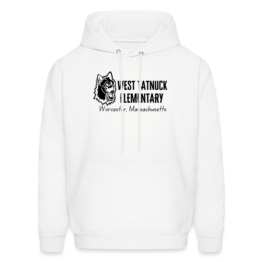 West Tatnuck Elementary Adult Hoodie 058 - white