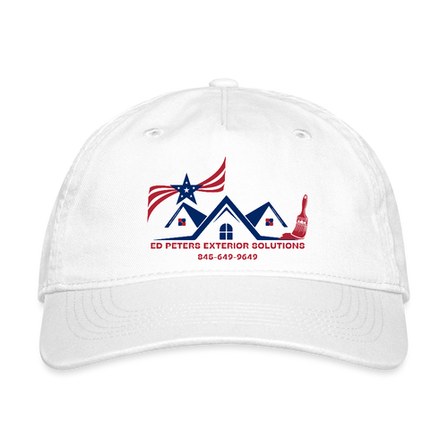 ED Peters Exterior Solutions Hat Option 2 - white