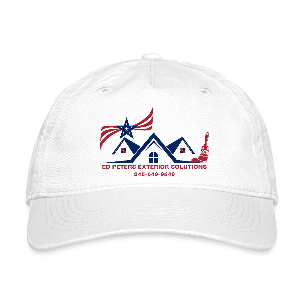 ED Peters Exterior Solutions Hat Option 2 - white