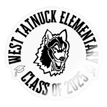 Load image into Gallery viewer, West Tatnuck Elementary Sticker - transparent glossy