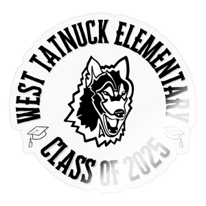 West Tatnuck Elementary Sticker - transparent glossy