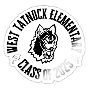 West Tatnuck Elementary Sticker - white glossy