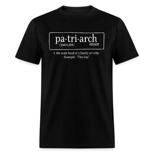 Patriarch Unisex T-Shirt - Black - black