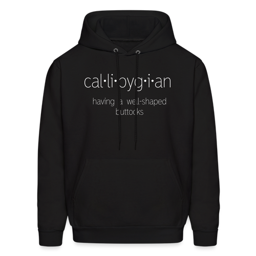 Callipygian Hoodie - Black - black