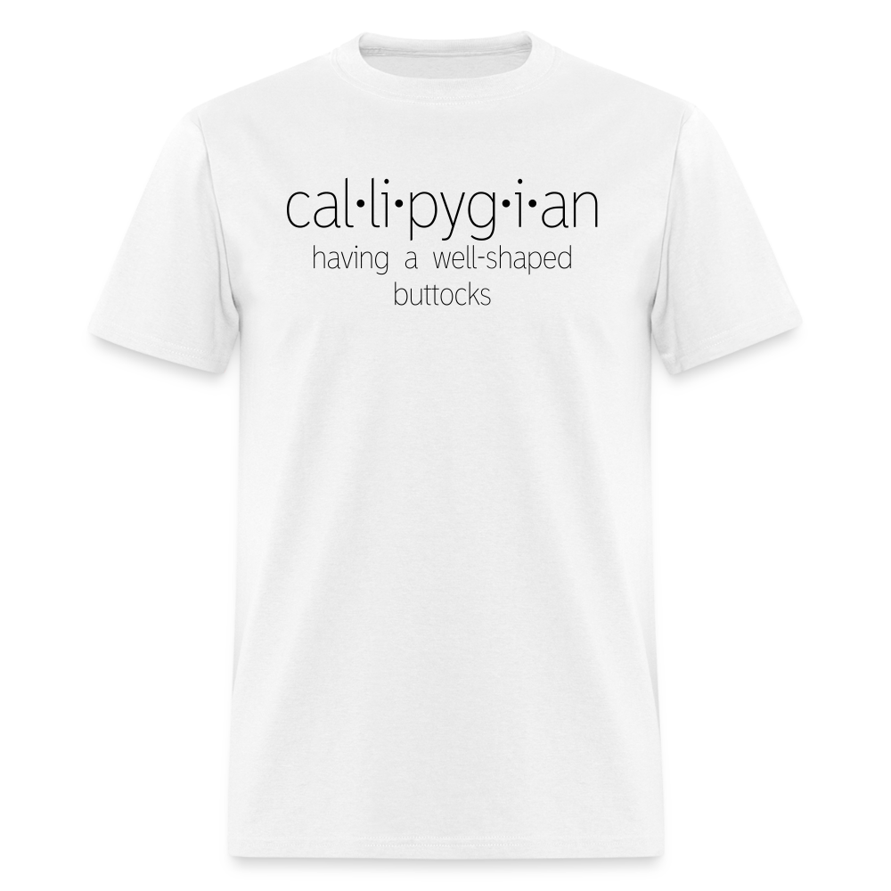 Callipygian T-Shirt (Unisex) - White - white