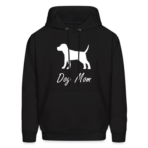 Dog Mom Hoodie - Black - black