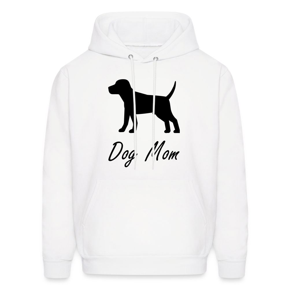 Dog Mom Hoodie - White - white