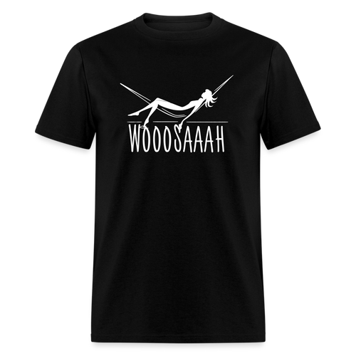 WoooSaaah T-Shirt (Unisex) - Black - black