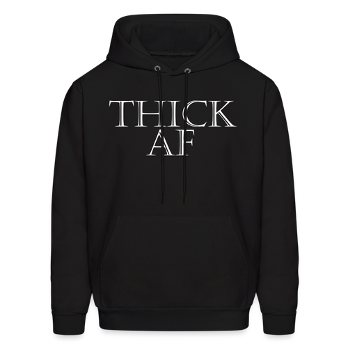 Thick AF Hoodie - Black - black