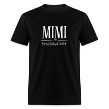 Load image into Gallery viewer, Mimi Customizable Unisex T-Shirt - Black - black