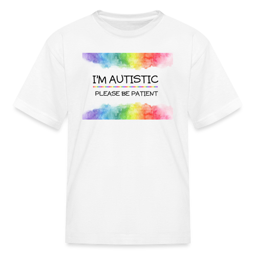 Kids Autism T-Shirt - white