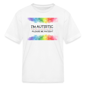 Kids Autism T-Shirt - white