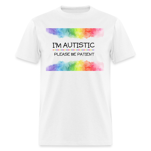 Autism Unisex Adult T-Shirt - white