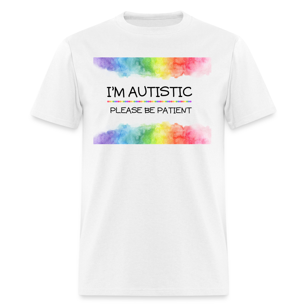 Autism Unisex Adult T-Shirt - white