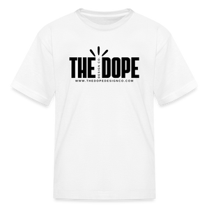 The Dope Design Co Kids Tshirt - white