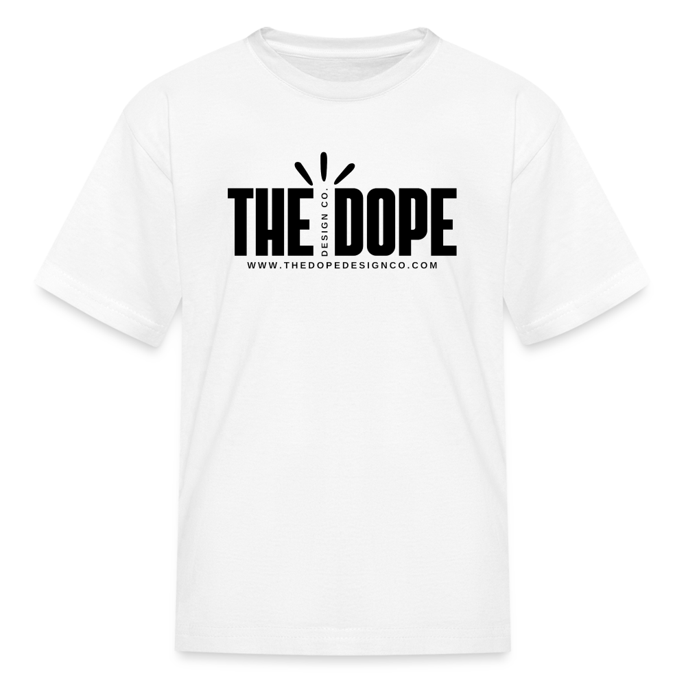 The Dope Design Co Kids Tshirt - white