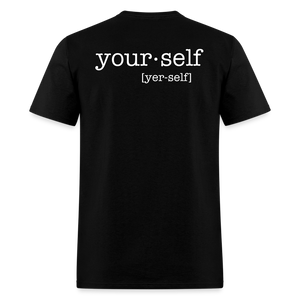 Liberate Yourself Unisex T-Shirt - Black - black